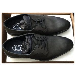 (NEW) STEVE MADDEN MENS MAGIC LEATHER OXFORD SHOES